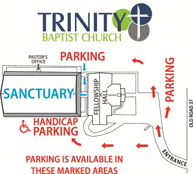 Trinity-parking-instruction Trinity parking instructions for new visitors