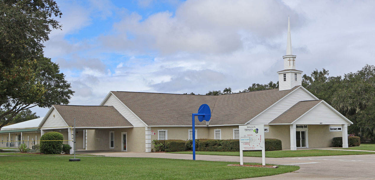 exterior-new-1 Exterior building photo of Trinity Baptist Church in Lakeland, Florida. Lakeland Baptist church. Baptist church Lakeland.