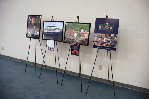 Hope-for-brazil-min Hope for Brazil Ministries display at Trinity Baptist Church in Lakeland FL. Upcoming missions outreach to Brazil happening in October 2026.