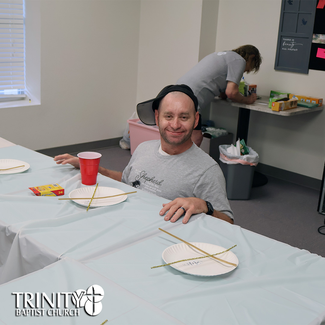 Vacation Bible School at Trinity Baptist Church of Lakeland, FL featured Answers in Genesis program Emerald Crossing, a journey through Psalm 23. We are showing pictures of our volunteers who help setup the decorations, teach the children, and pray for the children every night of VBS