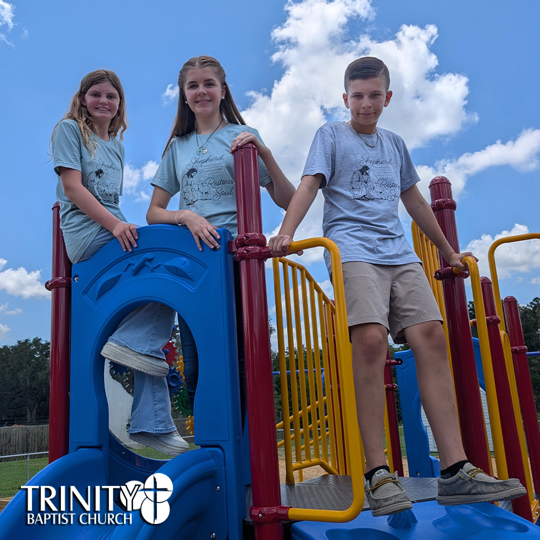 Vacation Bible School at Trinity Baptist Church of Lakeland, FL featured Answers in Genesis program Emerald Crossing, a journey through Psalm 23. We are showing pictures of our volunteers who help setup the decorations, teach the children, and pray for the children every night of VBS