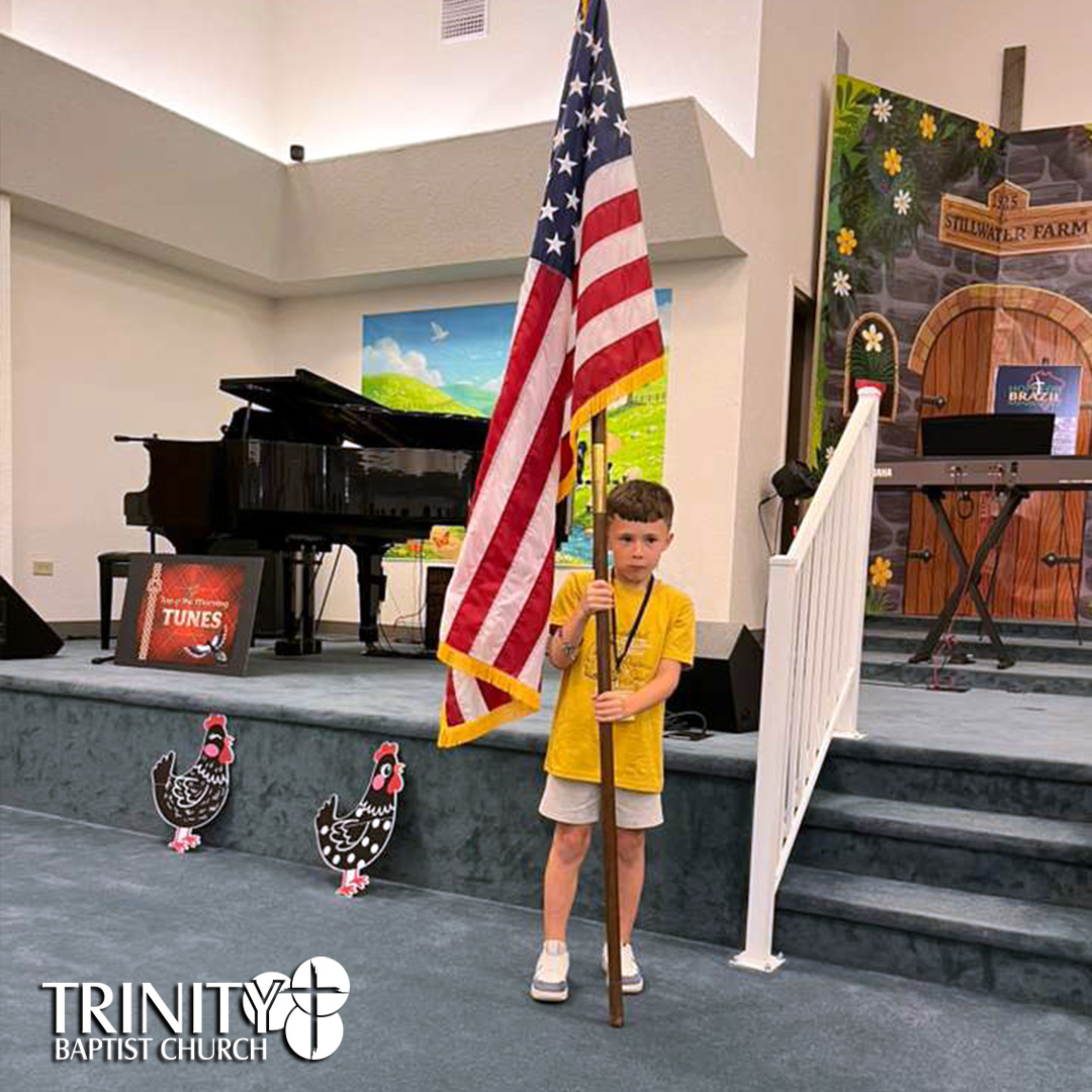 Vacation Bible School at Trinity Baptist Church of Lakeland, FL featured Answers in Genesis program Emerald Crossing, a journey through Psalm 23. We are showing pictures of the children who came every night during the week.