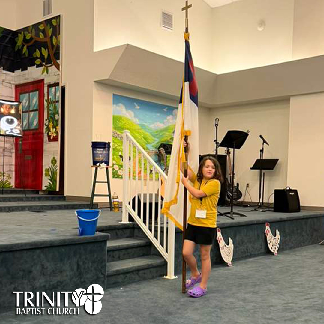 Vacation Bible School at Trinity Baptist Church of Lakeland, FL featured Answers in Genesis program Emerald Crossing, a journey through Psalm 23. We are showing pictures of the children who came every night during the week.