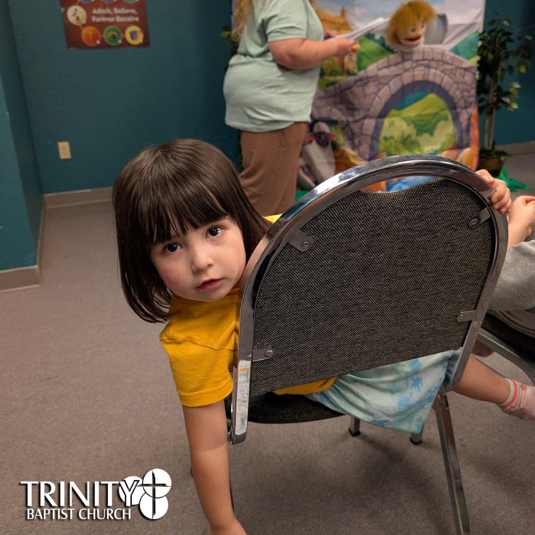 Vacation Bible School at Trinity Baptist Church of Lakeland, FL featured Answers in Genesis program Emerald Crossing, a journey through Psalm 23. We are showing pictures of the children who came every night during the week.