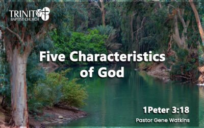 Five Characteristics of God | 1 Peter 3:18